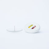 Circle Ink Tag White (New) - No Frequency