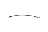 8" Black Loop Lanyard (New)