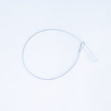 8" White Loop Lanyard (New)