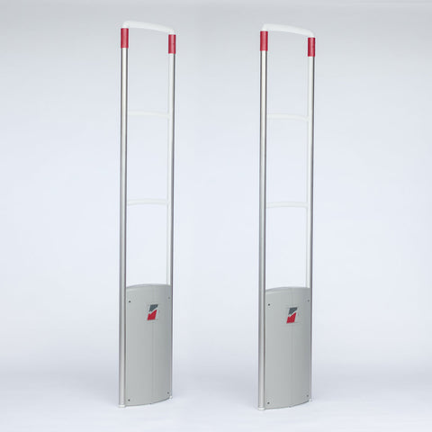 Checkpoint Dual Liberty QX (Refurbished), pedestal pair shown side by side at an angle