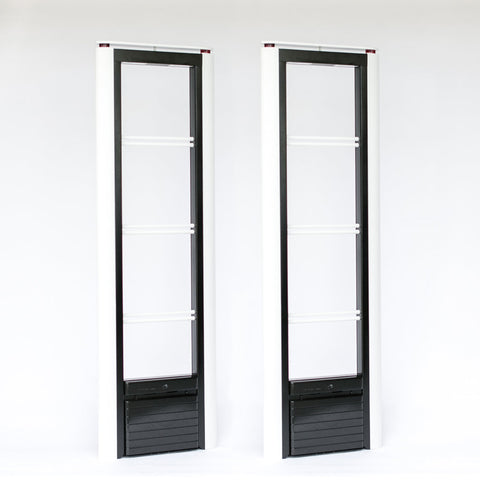 Checkpoint Dual Strata (Refurbished), pedestal pair shown side by side at an angle