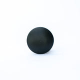 Clam Tag Black (New) - Checkpoint Compatible 8.2MHz, front view of round dome