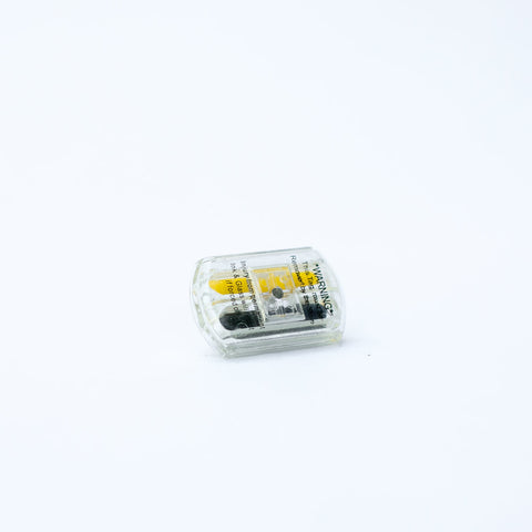 Universal Ink Pin Clear (Refurbished), clear housing showing ink vials and warning text