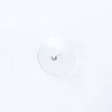 Circle Ink Tag White (New) - Sensormatic Compatible 58KHz, clear dome pin shown separately