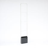 Clear Vector Retail Security Antenna (Refurbished), clear acrylic pedestal with black base