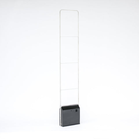 Clear Vector Retail Security Antenna (Refurbished), clear acrylic pedestal with black base