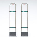 Dual Vector Retail Security System - 6 Foot System, front view of both pedestals side by side