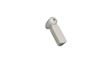 Stylus Tag Gray - Sensormatic Compatible 58KHz, angled view showing round pin head