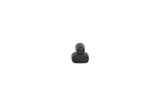 Lingerie Tag Black - Sensormatic Compatible 58KHz, front view with pin head