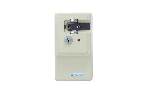Sensormatic MK90 Power Detacher (Refurbished), front view showing detach slot and key lock