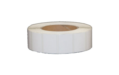 Plain White Labels - Checkpoint Compatible 8.2MHz - 700 Series roll
