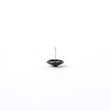 Sensormatic SuperTag Pin Black (Refurbished), resting head down with steel pin pointing up