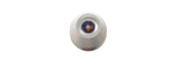 Universal Mini Detacher Chrome (New), top view with Universal globe logo