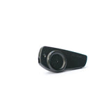 Sensormatic SuperTag III Black - 58KHz, rear view showing pin hole and underside